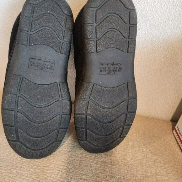 Dearfoams Men's Clog Style Memory Foam Slippers Wool Blend L - Picture 5 of 5